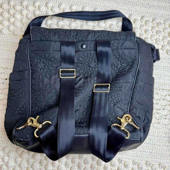 PETUNIA PICKLE BOTTOM Central Park North Boxy Backpack Black - Picture 3 of 16